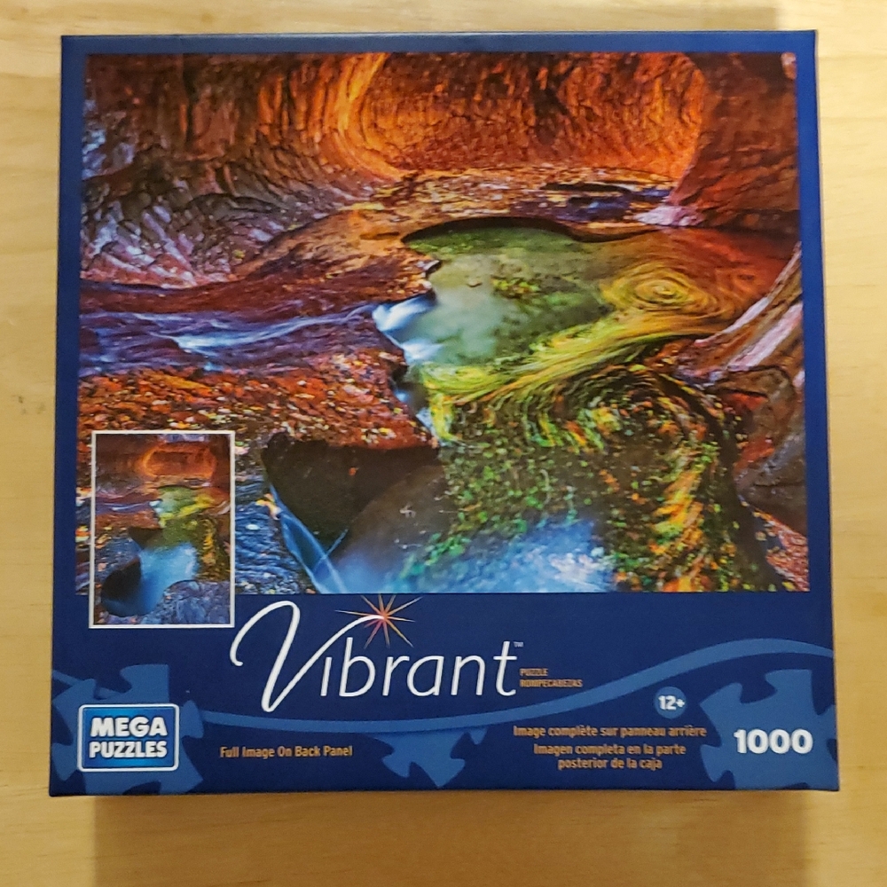 Mega Puzzles Vibrant 1000 Piece Puzzle - Subway Magic